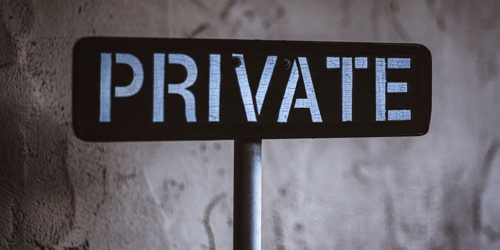 A-Private-sign