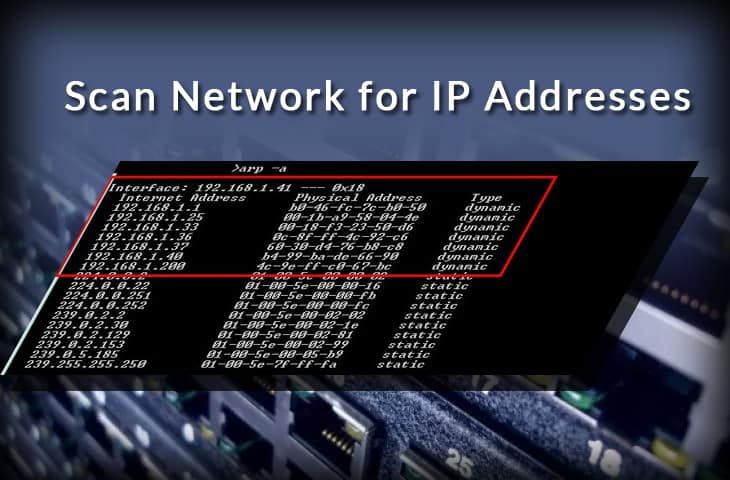 Scan-Network-for-IP-Addresses